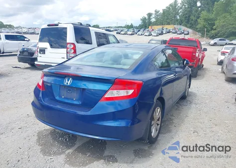 2012 Honda Civic Ex-L z USA, uszkodzony, nr VIN 2HGFG3B03CH502166